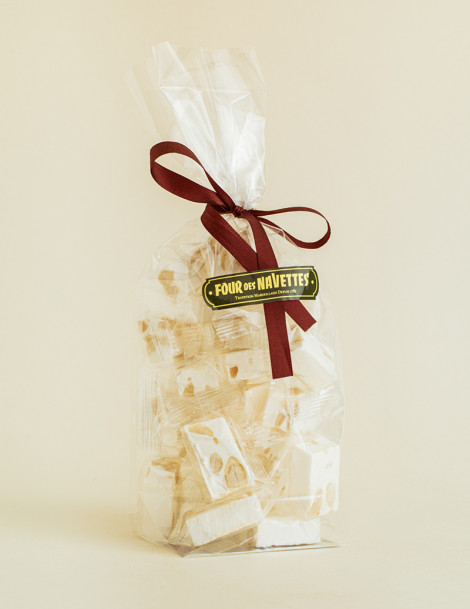 Sachet nougat blanc 200g